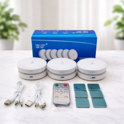 Rechargeable Cordless Cabinet Light with Motion Sensor (Set of 6 lights)