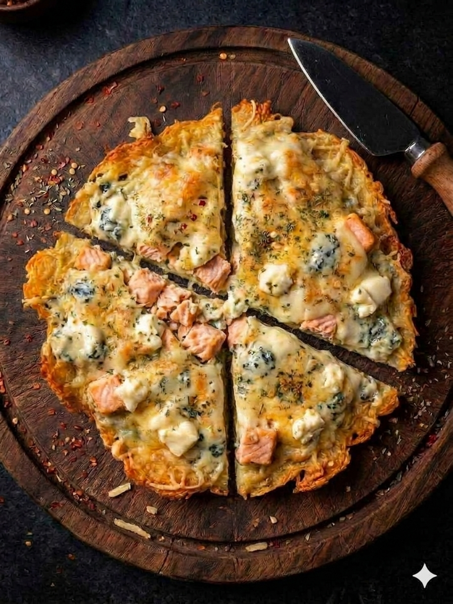 Pizza de Papa Nórdica con Salmon_0