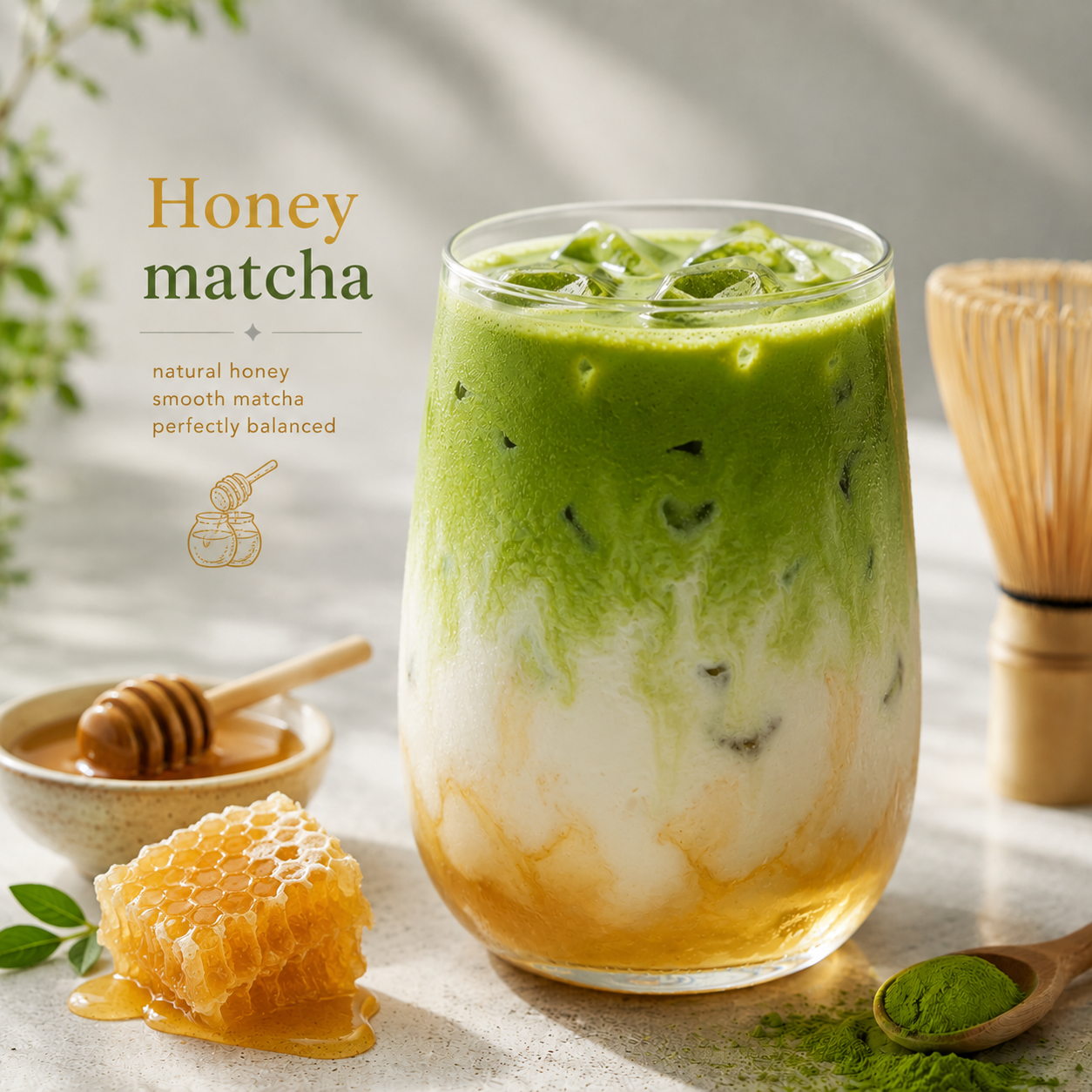Honey Matcha (Large)