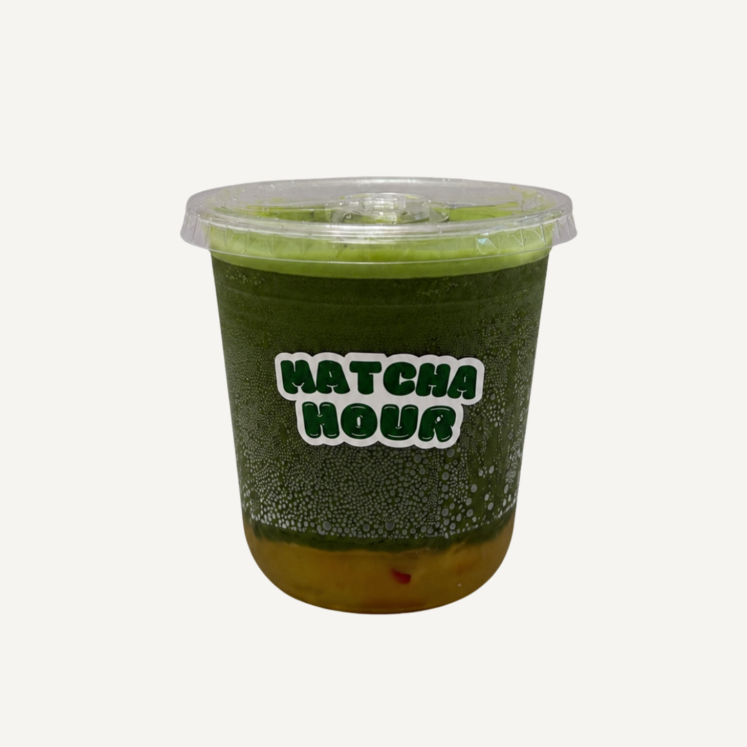 Yuzu Matcha Sparkling (Iced)