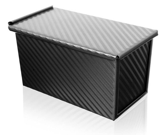 Non-stick Loaf Pan with Lid /Toast Mold Bread Baking (Carbon Steel)