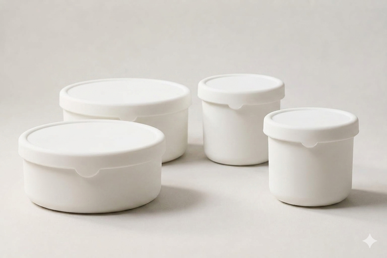 4 Pieces Silicone Food containers_2