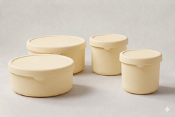 4 Pieces Silicone Food containers