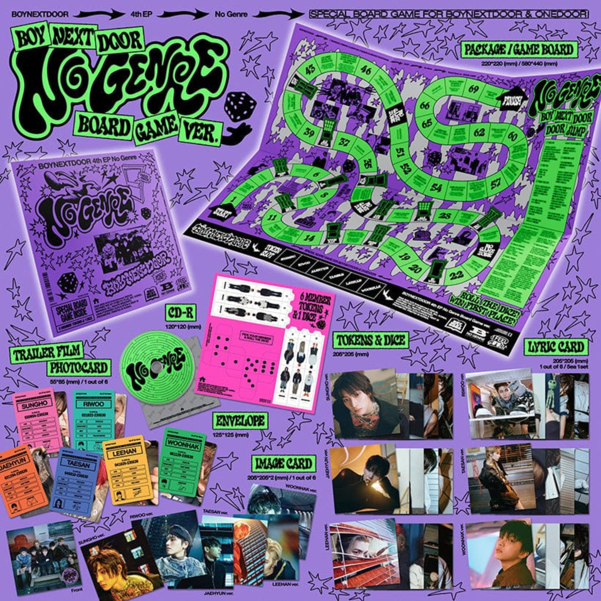 BOYNEXTDOOR - No Genre (Board Game ver.)_1