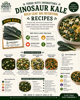 Dinosaur kale x 25+ seeds 