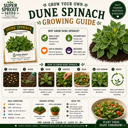 🌱DUNE SPINACH, NEW ZEALAND SPINACH, DUINESPINASIE🌱 x 8 seeds