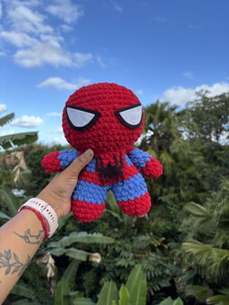 Spiderman plushie