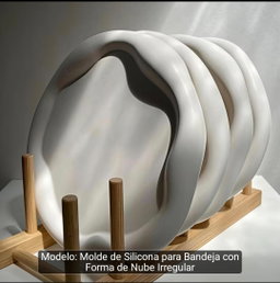 Molde bandeja ovalada grande 