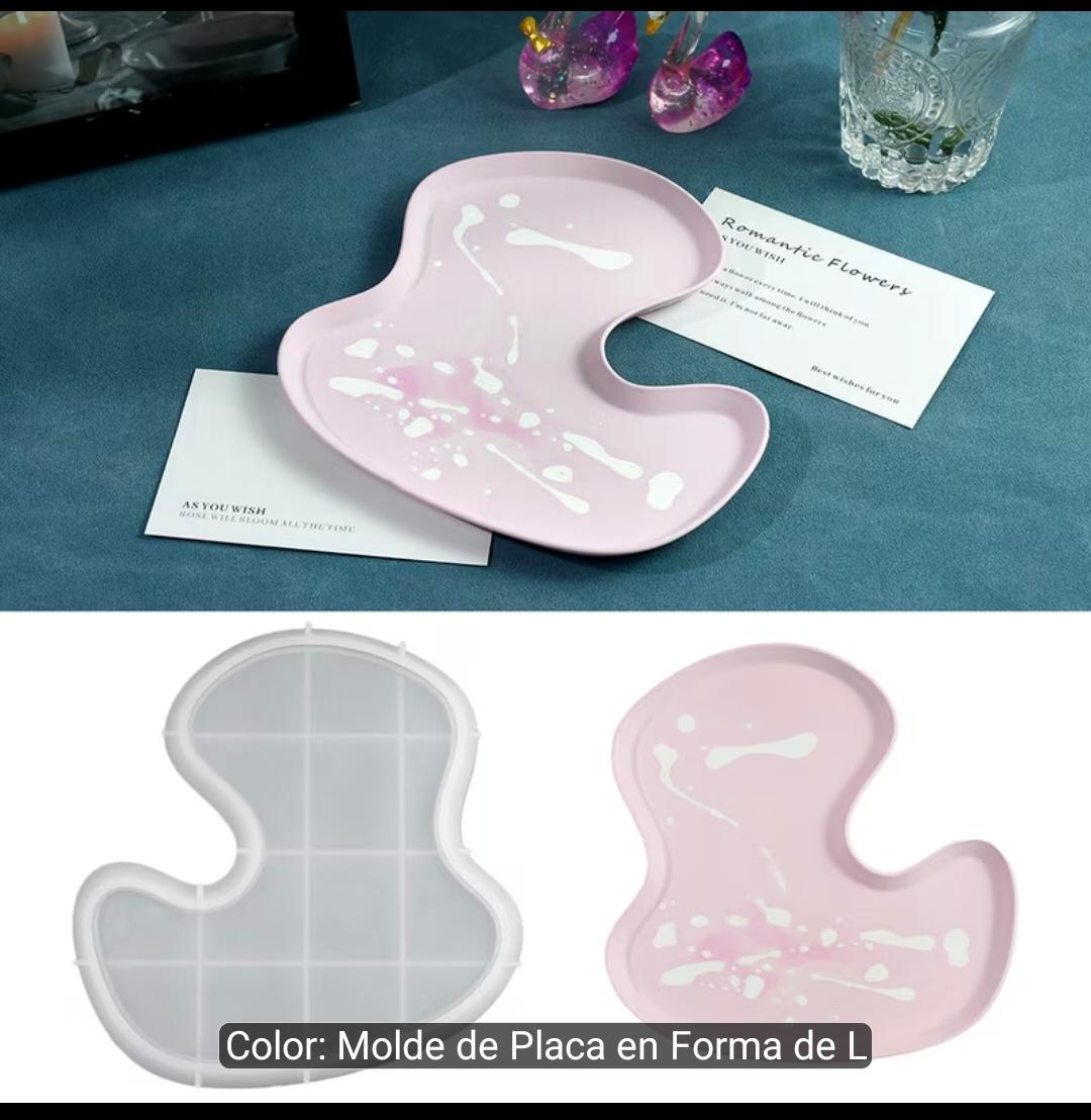 Molde bandeja en forma de L