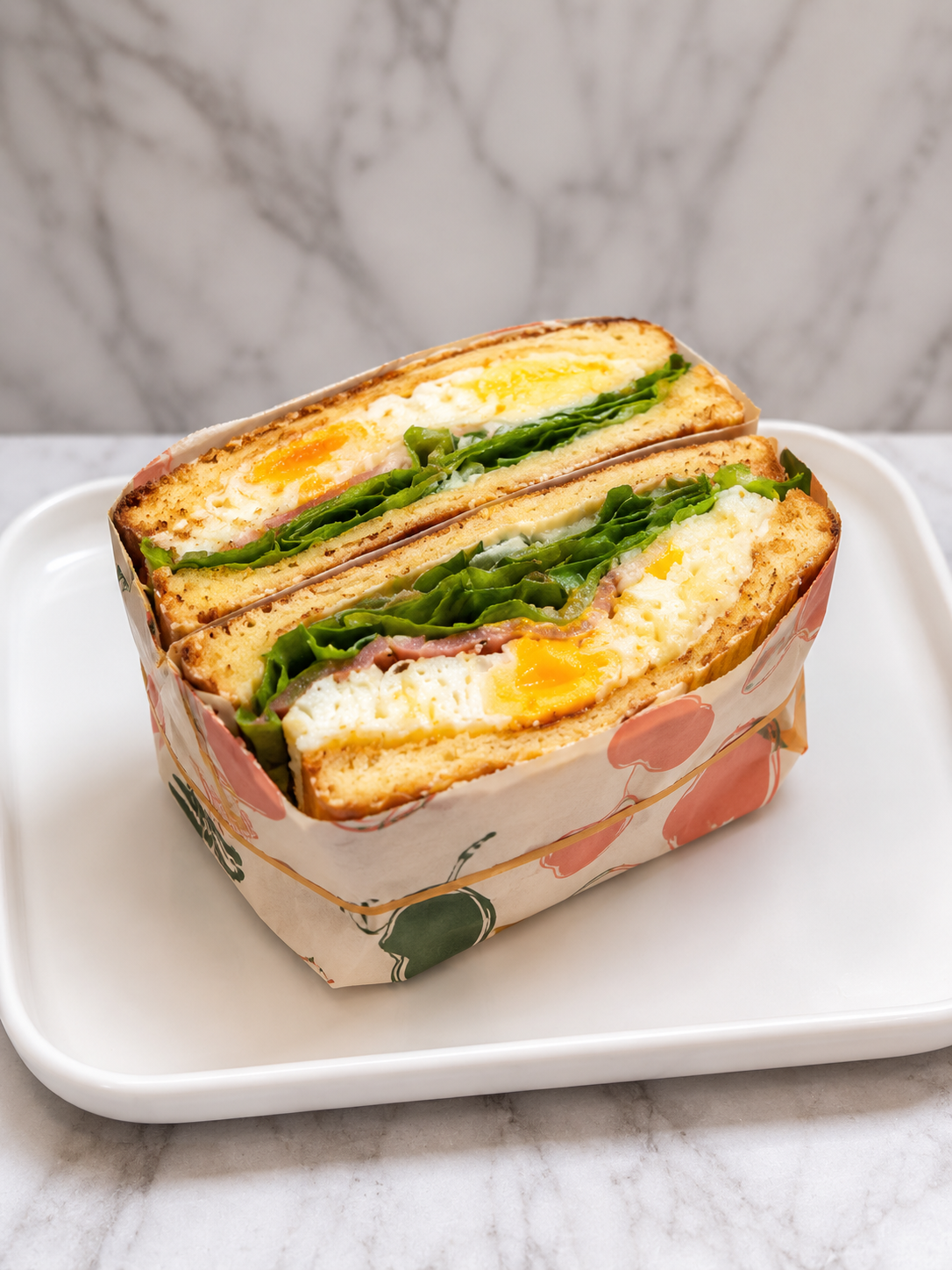 Sunrise Ham & Egg Toast_0