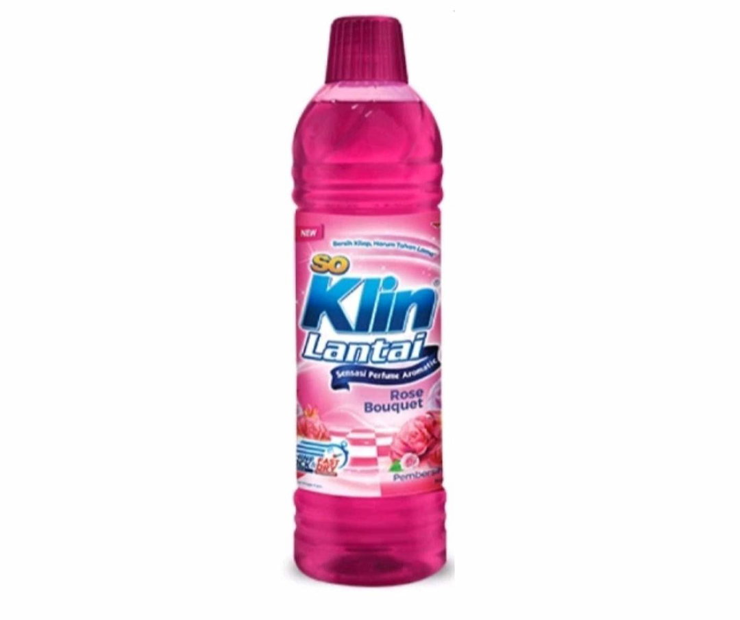 SO KLIN FLOOR CLEANER ROSE BOUQUET (RED) 800ml x 6