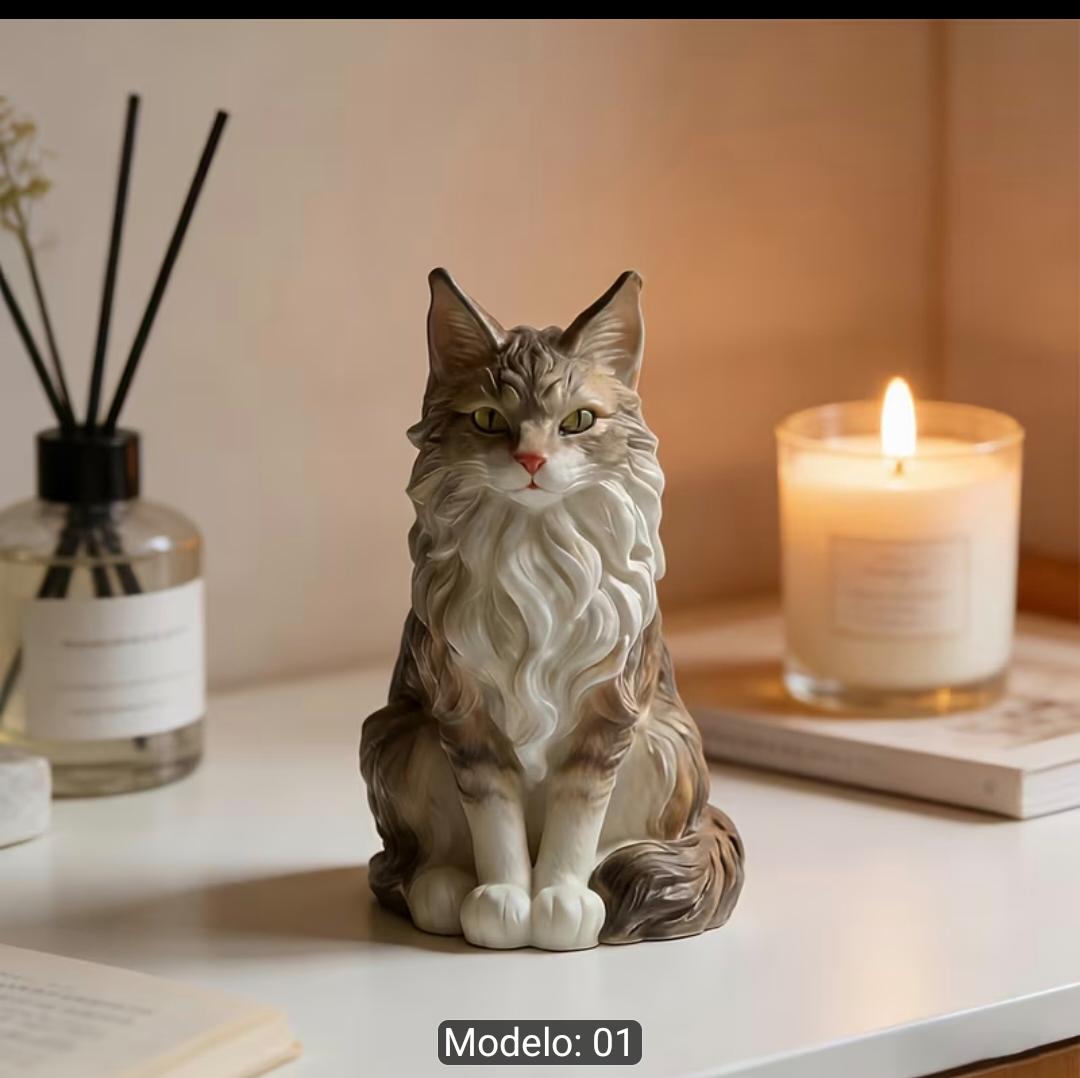 Molde gato 3D