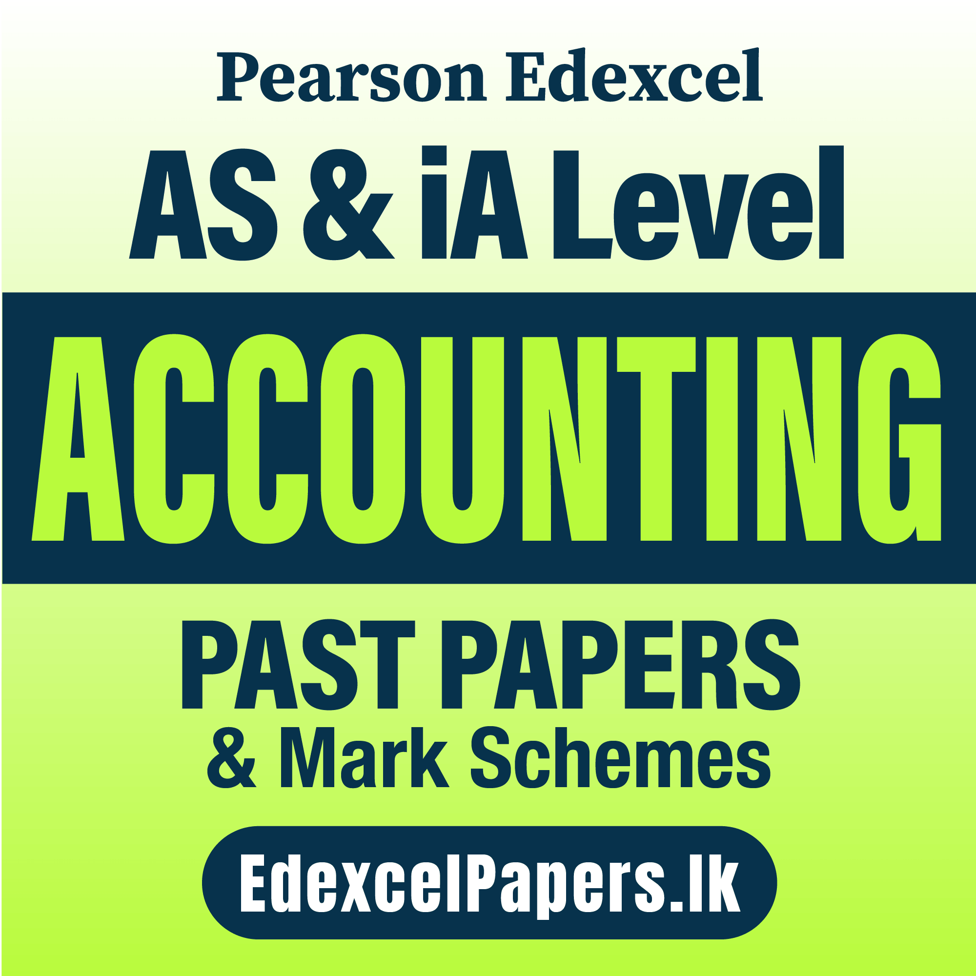 Accounting | Pearson Edexcel iA Level Past Papers_0