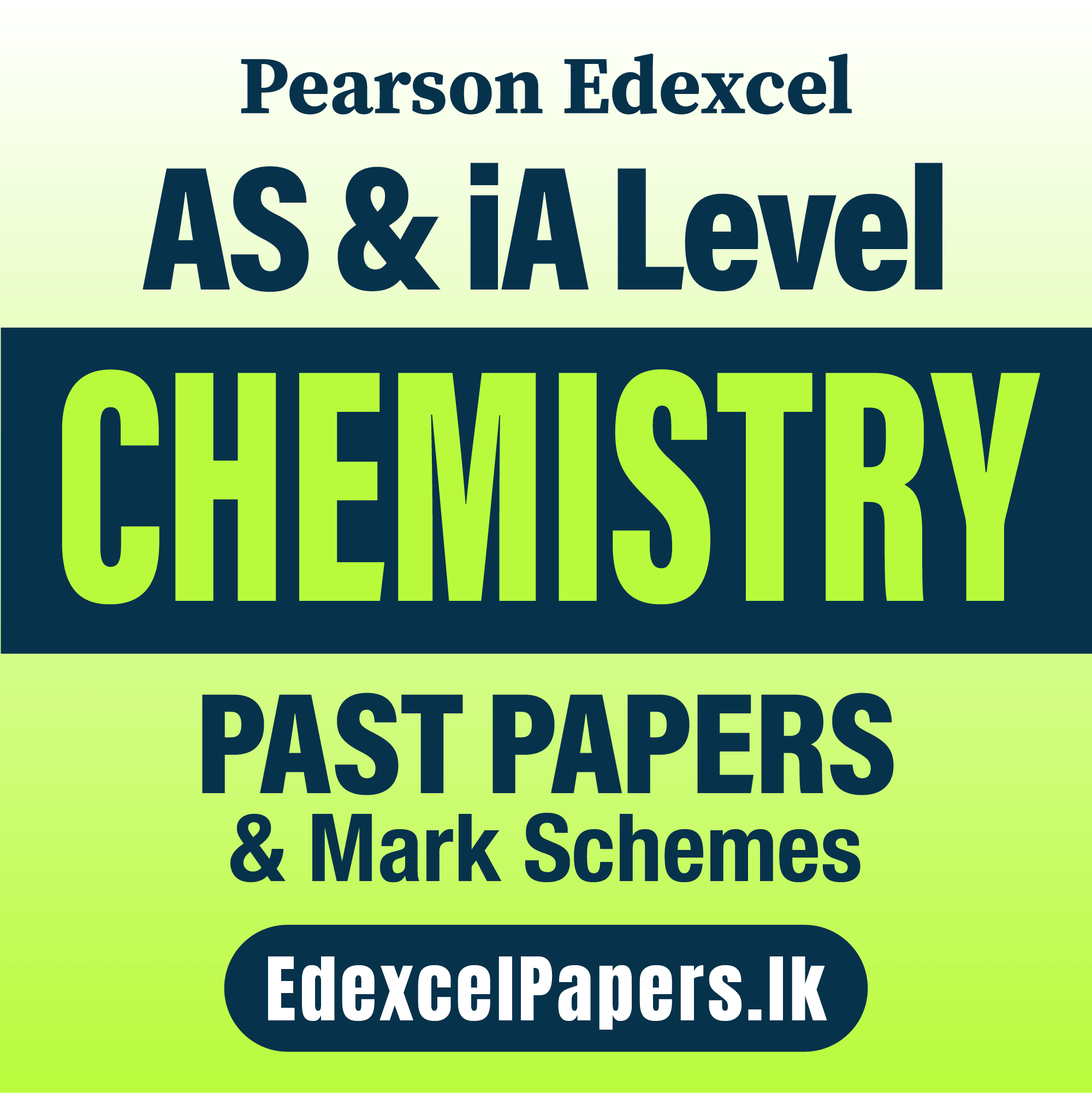 Chemistry | Pearson Edexcel iA Level Past Papers_0
