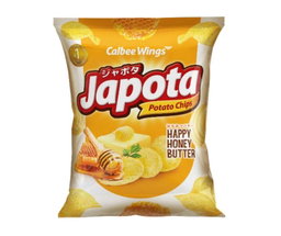 JAPOTA POTATO CHIPS   HAPPY HONEY BUTTER 65g x 30