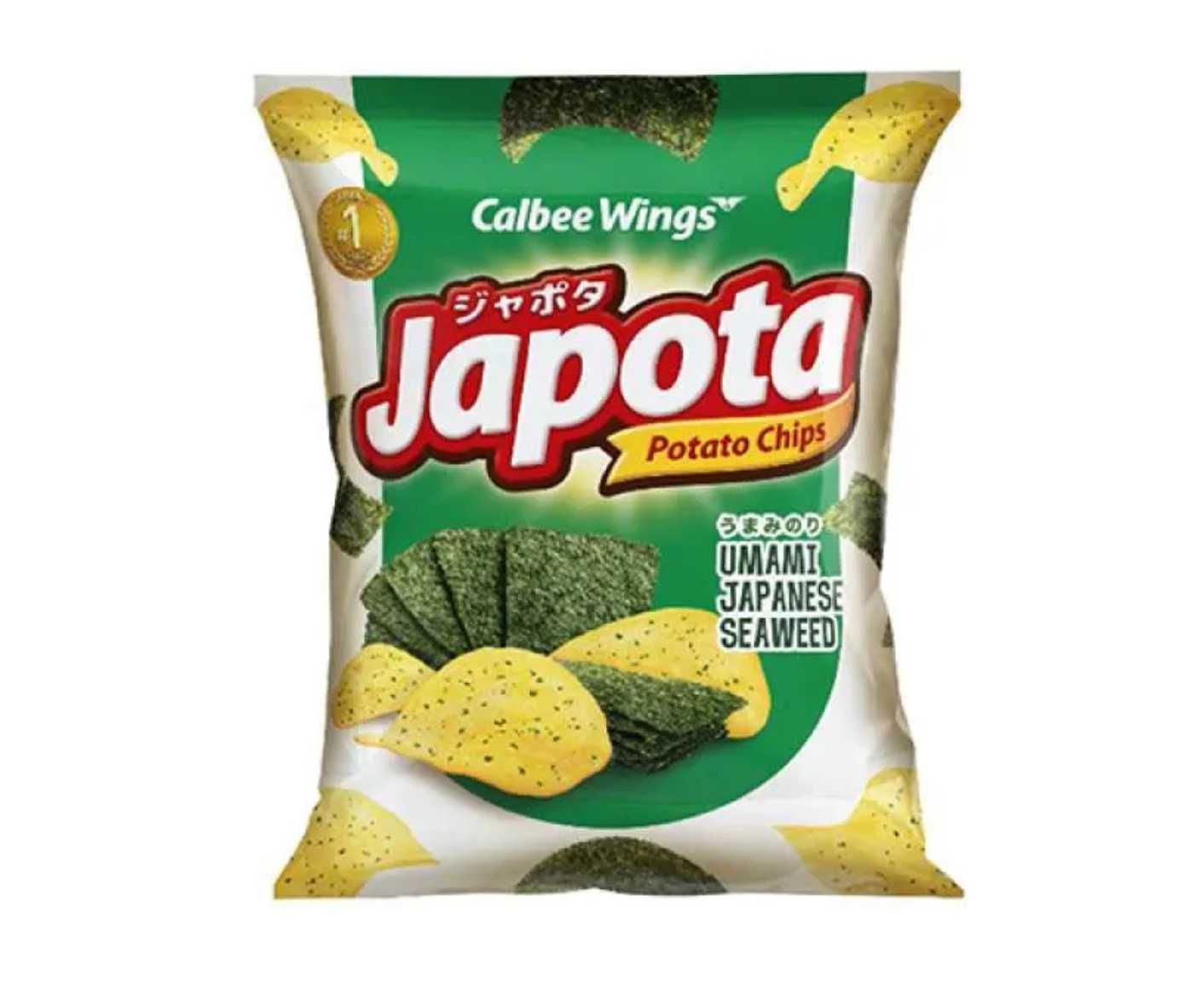 JAPOTA POTATO CHIPS UMAMI JAPANESE SEAWEED 65g x 30_0
