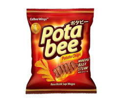 POTABEE POTATO CHIPS WAGYU BEEF STEAK 65g x 30