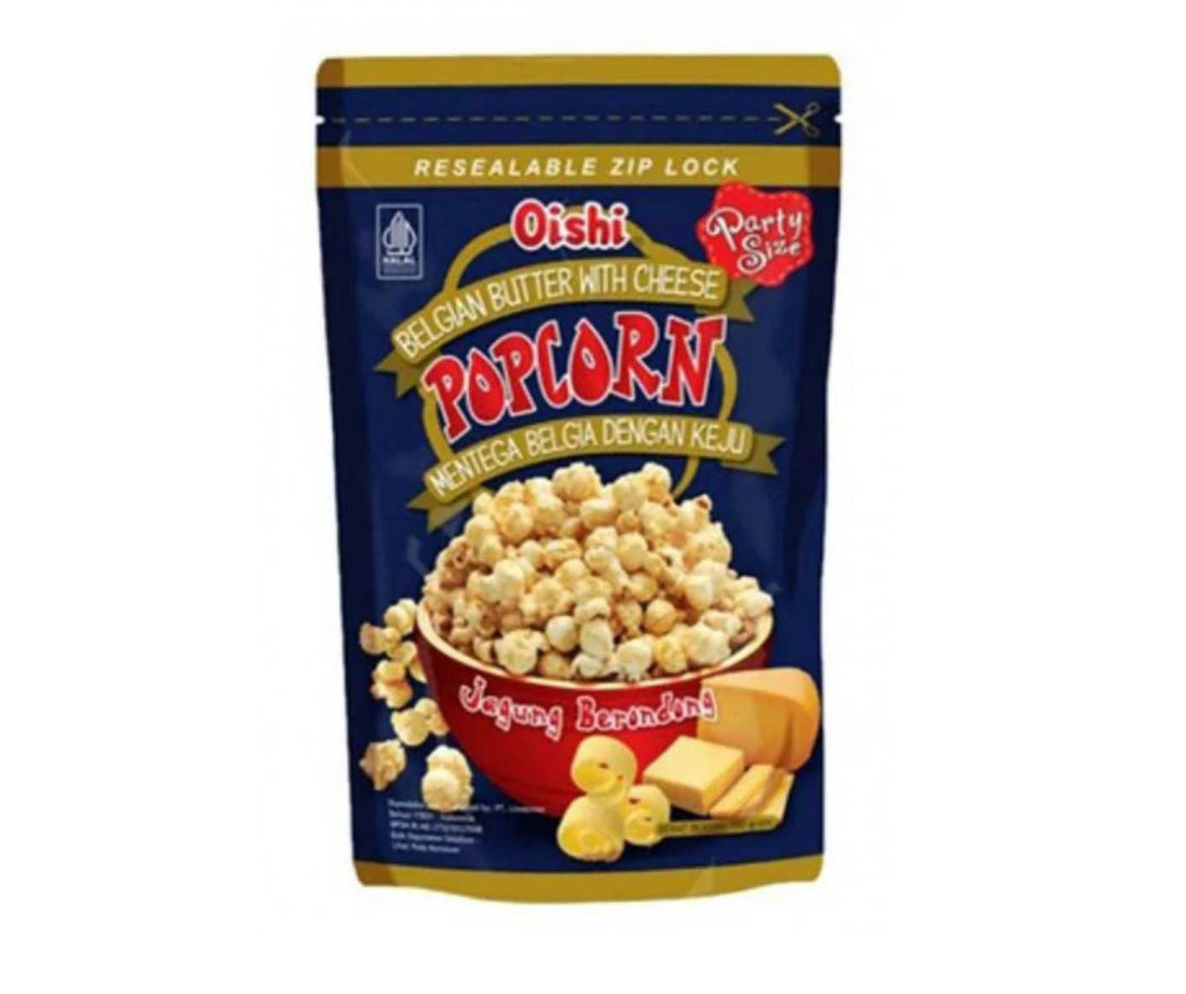 OISHI POPCORN BELGIAN BUTTER WITH CHEESE 100g x 20
