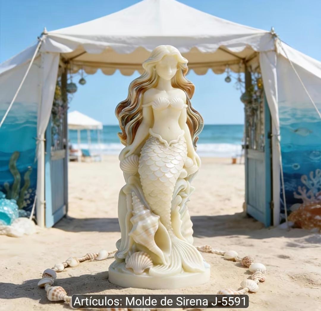 Molde sirena 