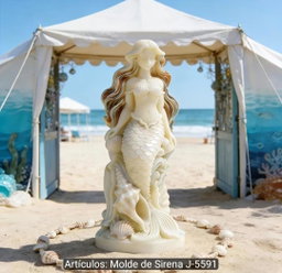 Molde sirena 
