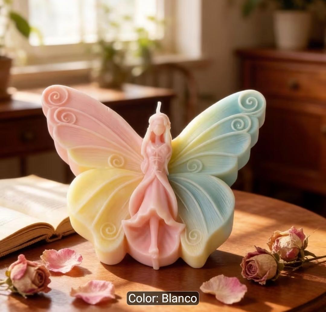 Molde mujer mariposa
