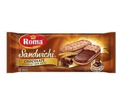 ROMA SANDWICH BISCUIT CHOCOLATE 157g x 7 x 6