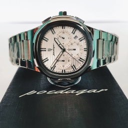 Poedagar Nautilus Chronograph White