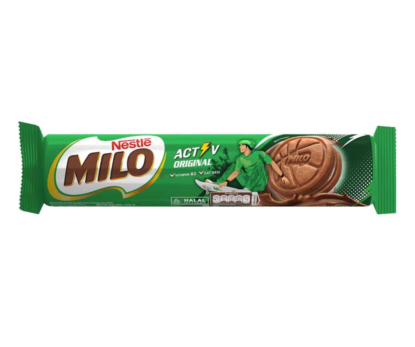 MILO ACTIVE BISCUIT SANDWICH ORIGINAL 104g x 24_0