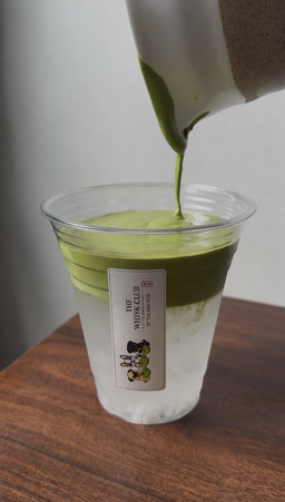 Iced Matcha Coconut Cloud 