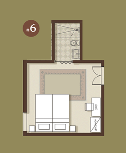 Room # 6  Aziza’s Room