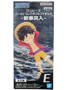(Japan Version) World Collectable Figure - Sinshou Totsunyuu Monkey D. Luffy "ONE PIECE"
