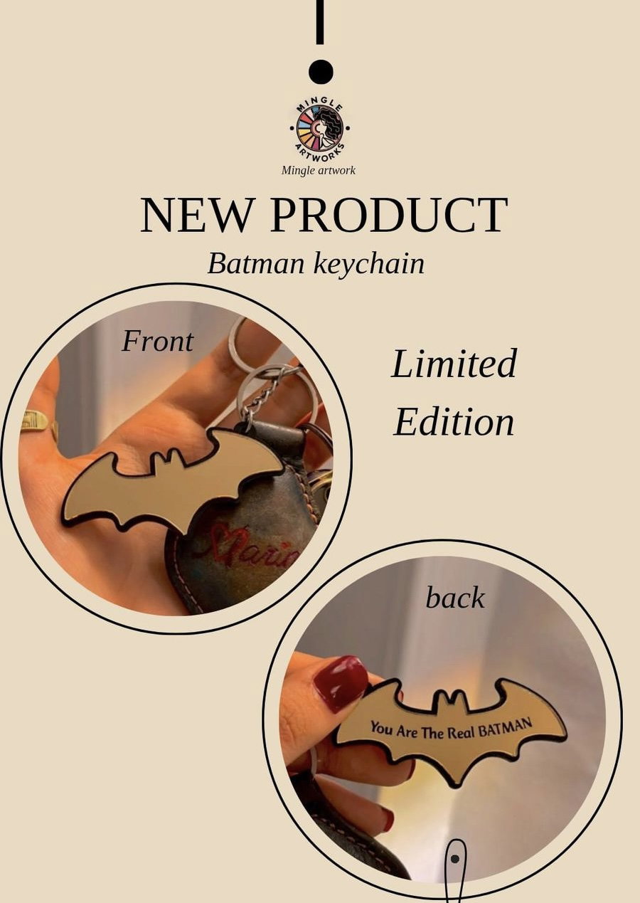 Batman keychain _0