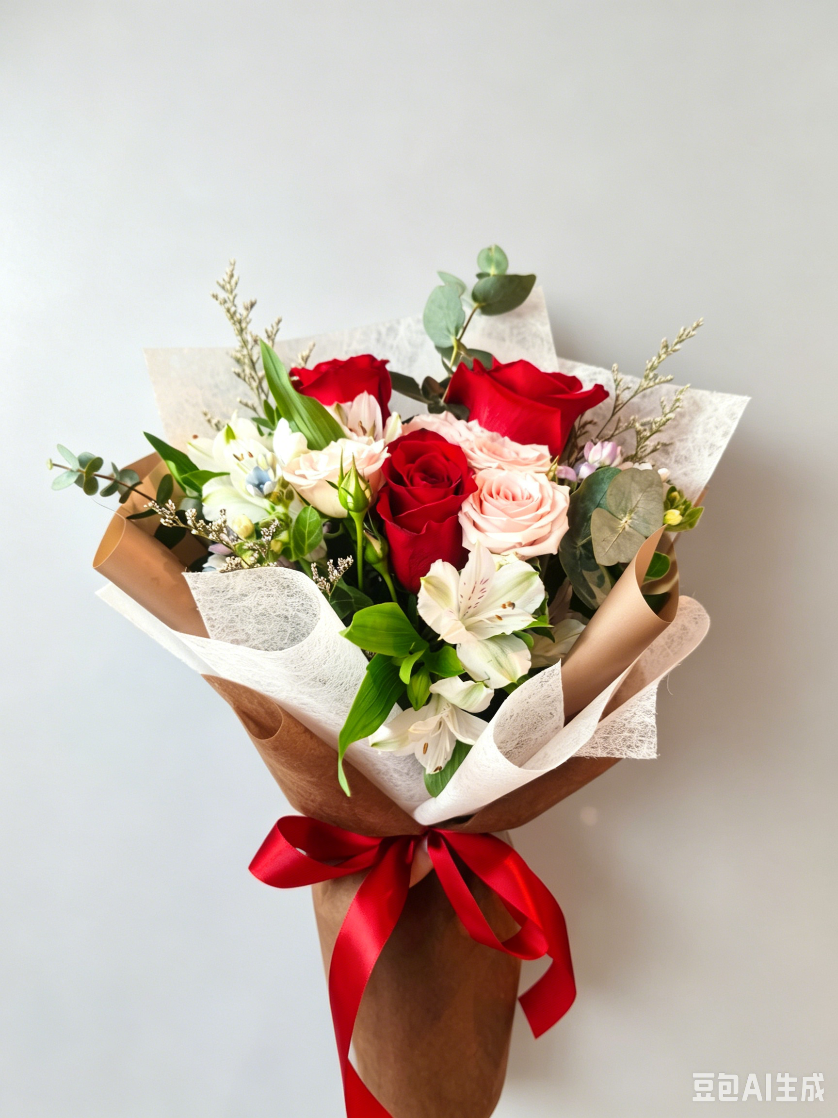RF Crimson Blush Vow (3 Red Rose) - FB2605_0