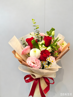 RF Scarlet Gentle Oath (3 Red Rose) - FB2610