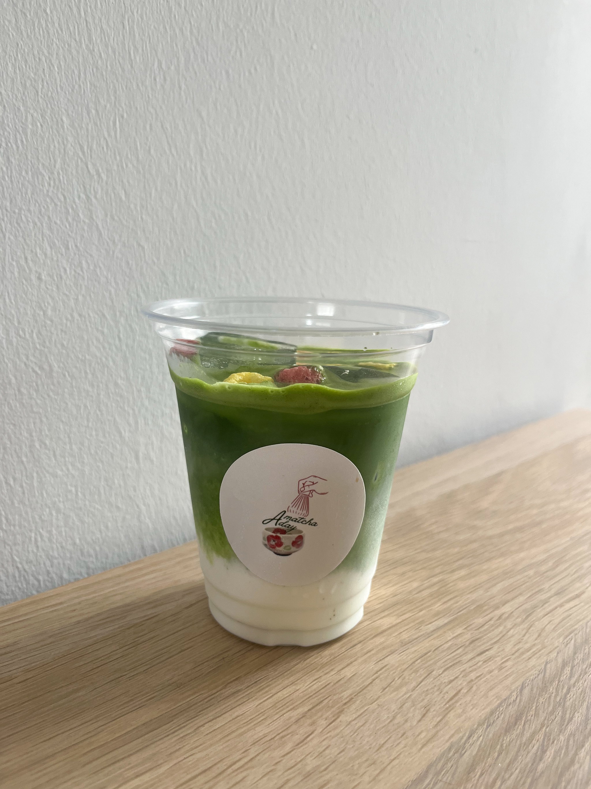 cereal milk matcha latte _0