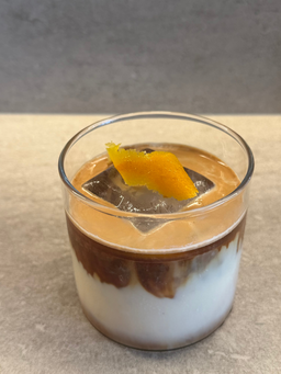 Orange Peel Latte (Iced)