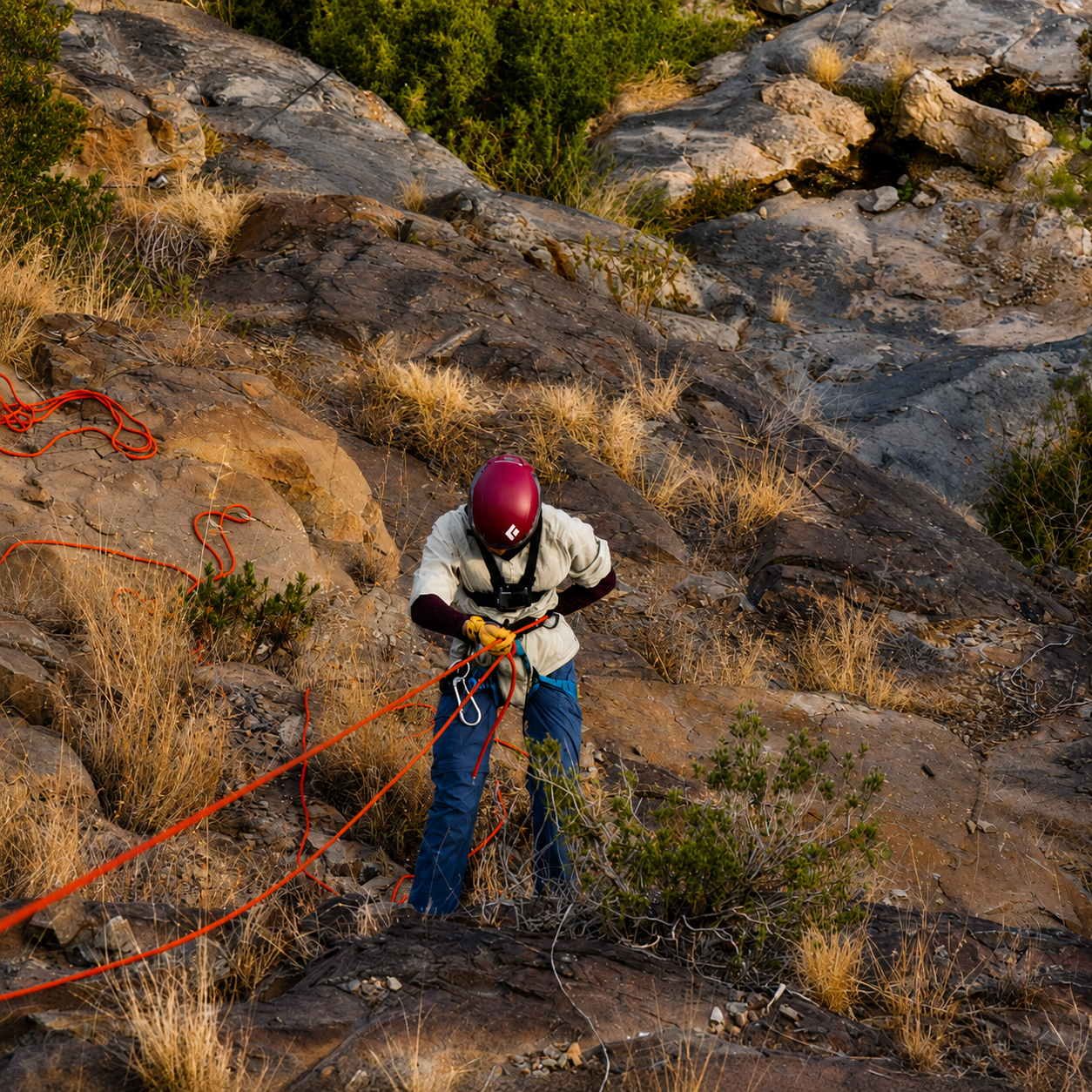 Rappelling I الإنزال الجبلي_2