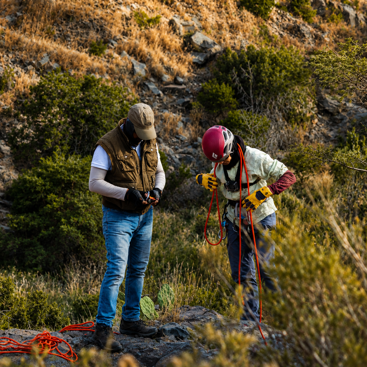  Rappelling I الإنزال الجبلي_4