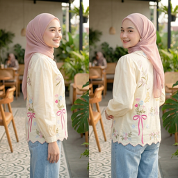 Coquette Flora Blouse