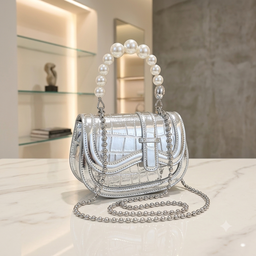 Pearl Croc Bag