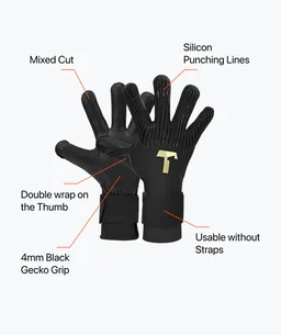Guantes de portero T1tan PRO Black-Out Rebel 2.0