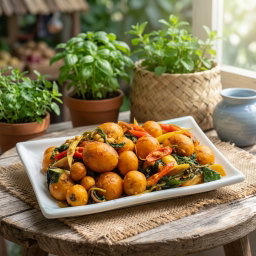 កន្សោម​ពងមាន់​ឆាក្ដៅ​
