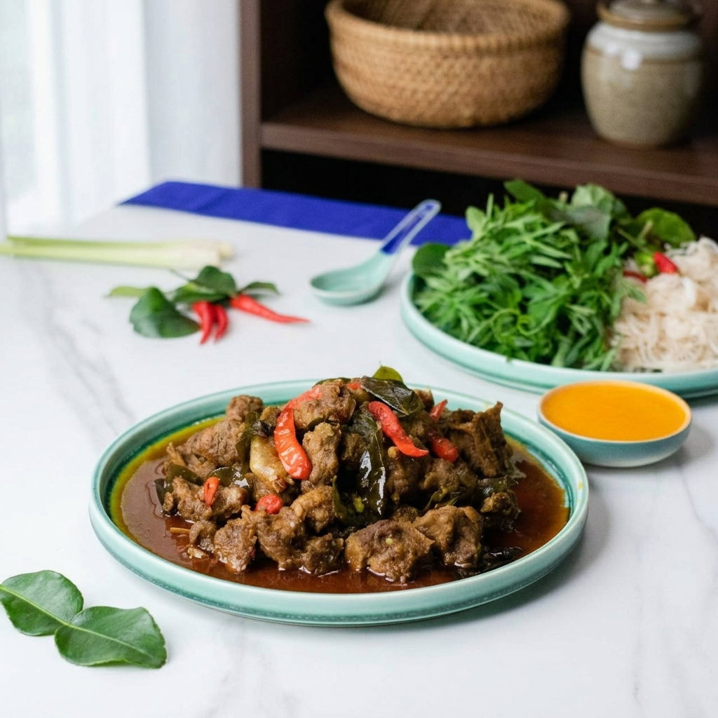 ឆា​គ្រឿង​ទា​ម្ជូរ​កូន​ម៉ែ 