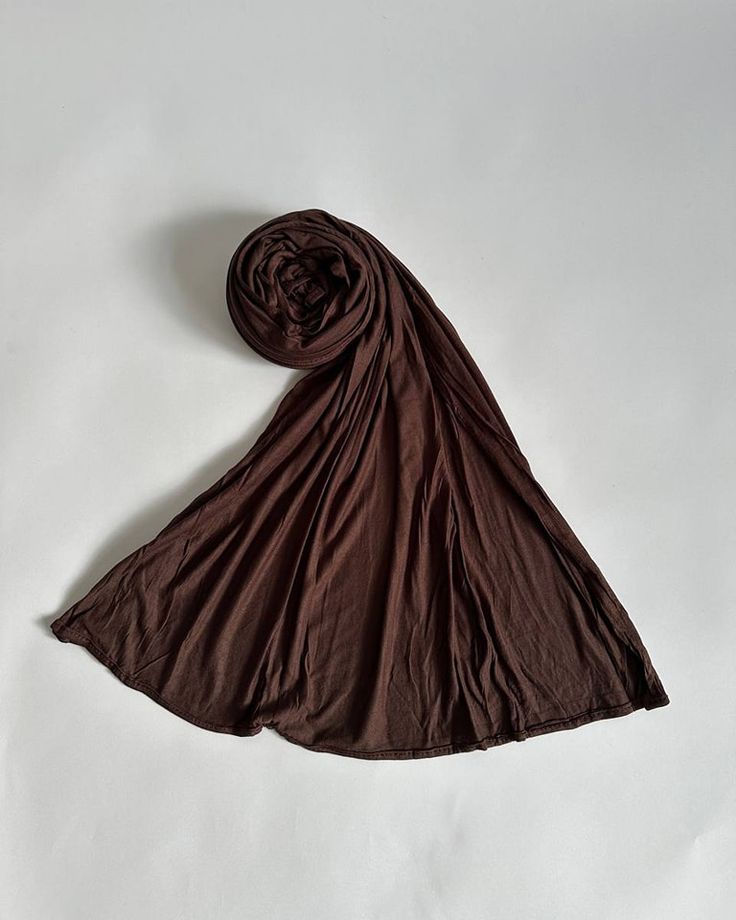 Hijab pasminah Dark brown