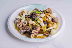  ឆា​​អន្ទង់​​ម្ទេស ​- ​ខ្ទឹម​​ជ្រក់​