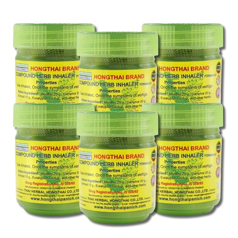 Hongthai - Inhaler Formula 2 (Green) (1 dozen) 10g | Wholesale Household Singapore_2