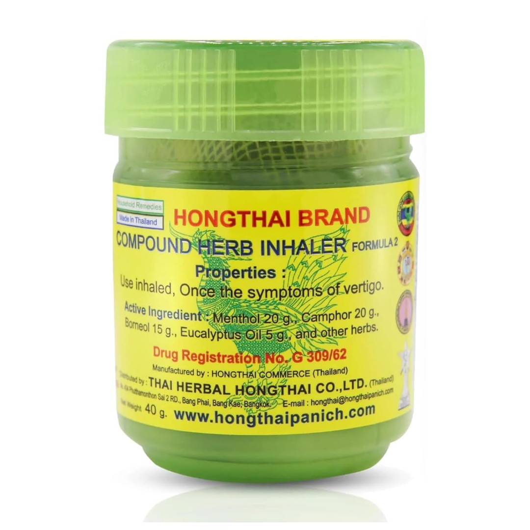 Hongthai - Inhaler Formula 2 (Green) (1 dozen) 10g | Wholesale Household Singapore
