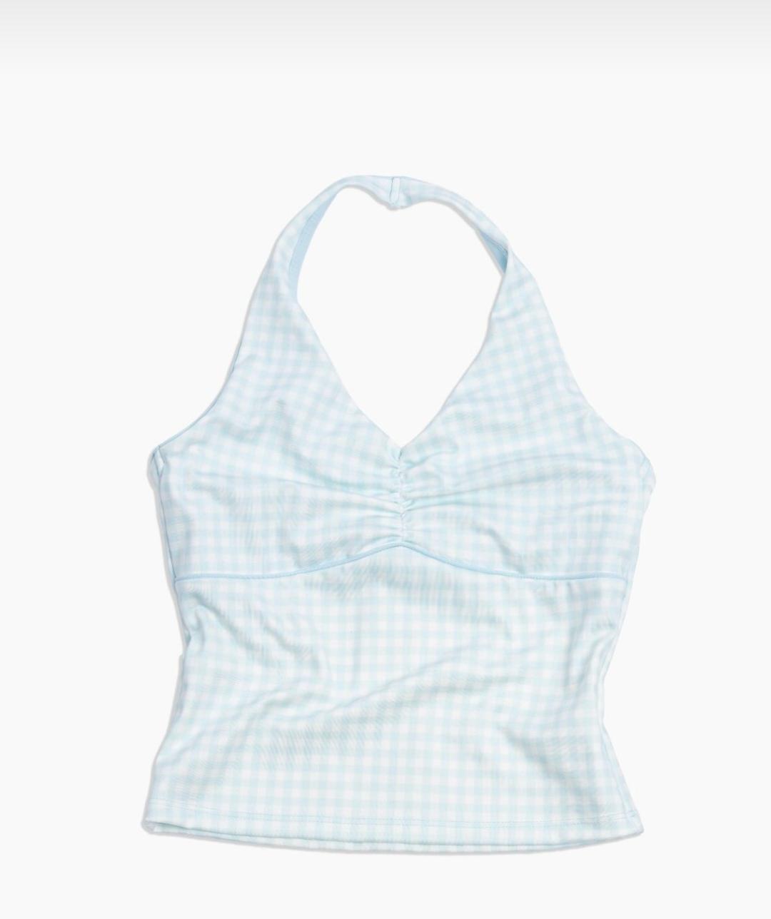 FME - GINGNAM BLUE TOP