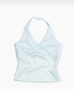 FME - GINGNAM BLUE TOP