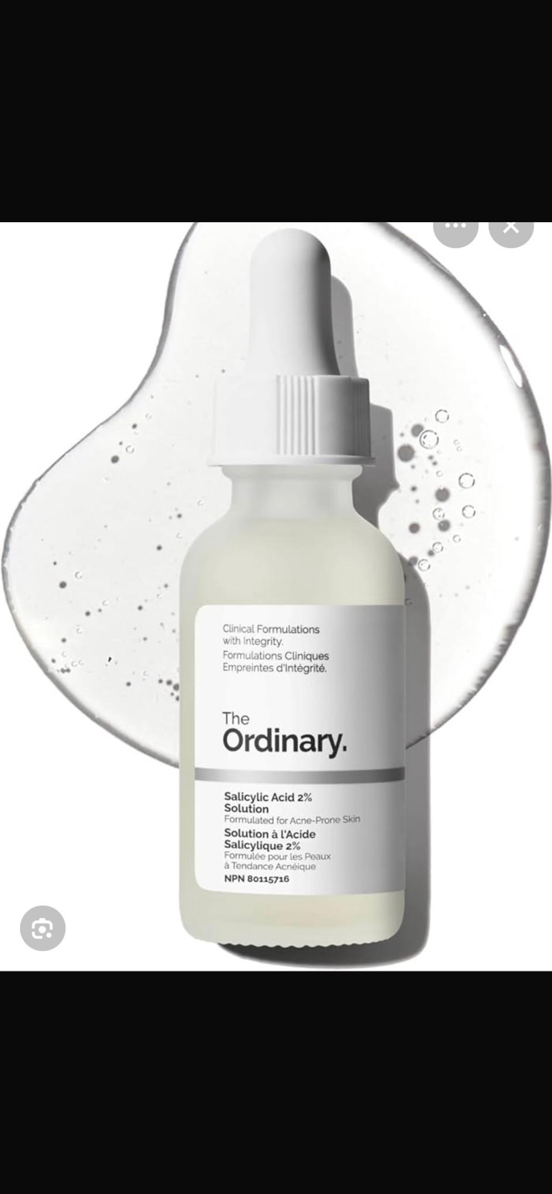 Ordinary Salic acid %2 سالیک ئەسید ئۆردینەری بۆ پێستی چەور و زیبکاوی